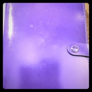 Filofax A5 The Original Purple leather